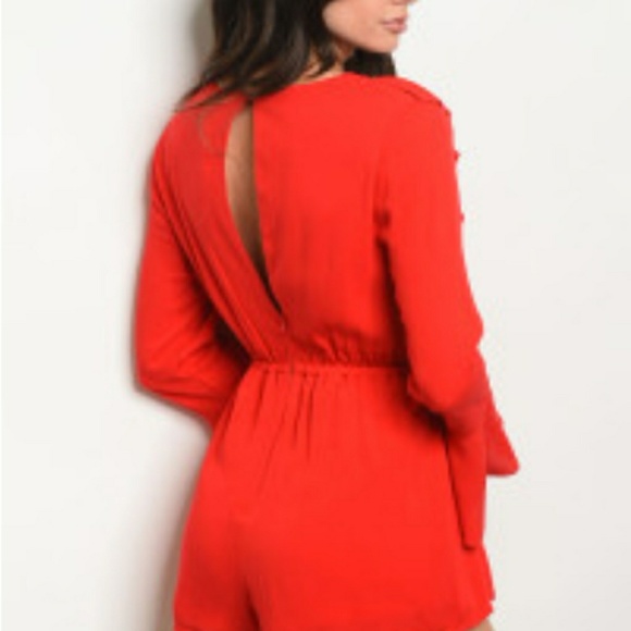 Red romper - Picture 4 of 5